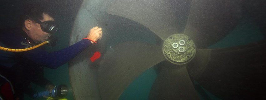Underwater technical assistance, Reunion Island