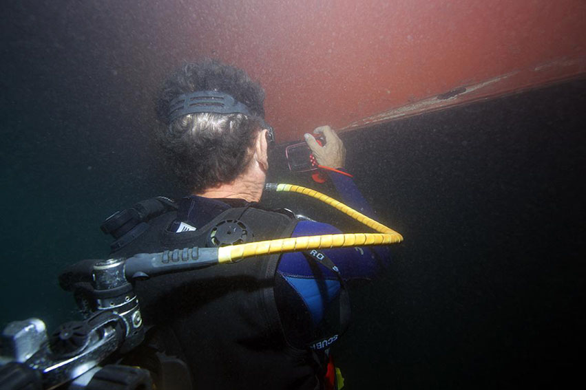 Underwater expertise, Reunion Island